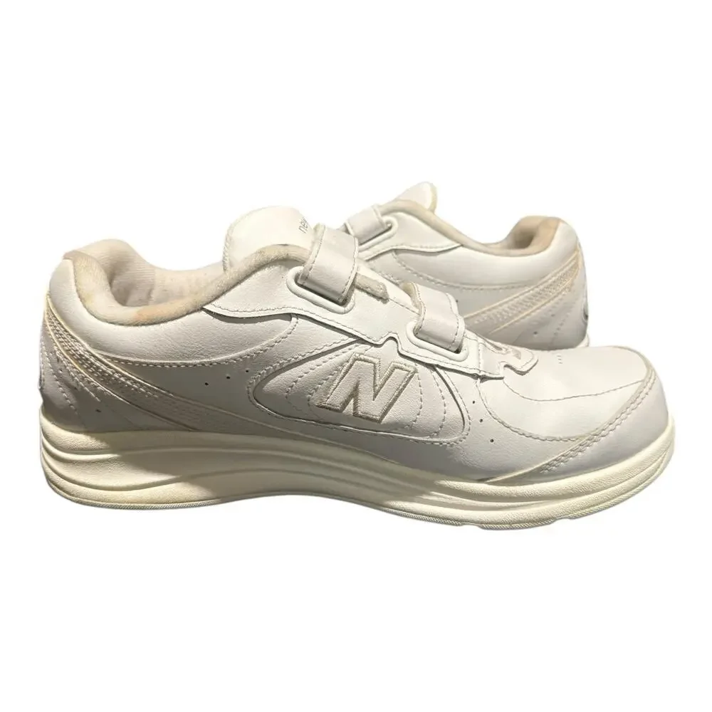 New Balance 577 Walking Shoes Men’s Size 10 2E Hook & Loop Straps Beige MW577VW